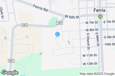 Map image of the property - 414 Aberdeen Dr