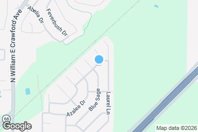Map image of the property - 802 Windflower Dr