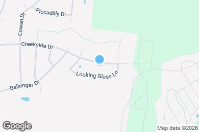 Map image of the property - 1348 Creekside Dr