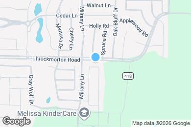 Map image of the property - 4117 Mockingbird Ln
