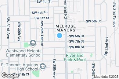 Map image of the property - 2731 SW 7th St