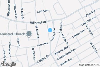 Map image of the property - 2321 Glendale Dr