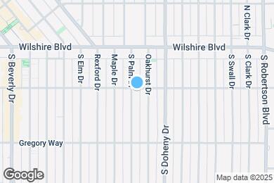 Map image of the property - 200 S Palm Dr