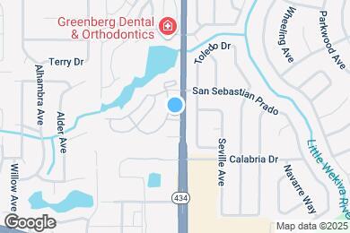 Map image of the property - Boca Vista Apartments