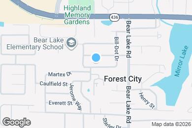 Map image of the property - 3419 Seminole Dr