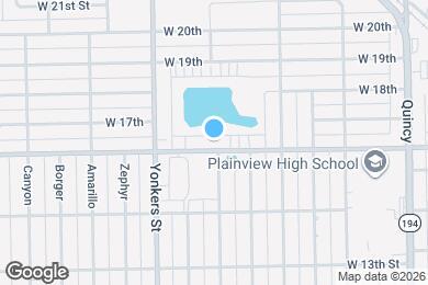 Map image of the property - 2400 W 16th St