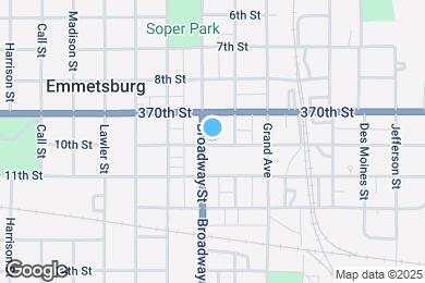 Map image of the property - 920 Broadway St