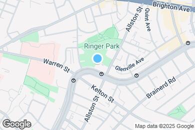 Map image of the property - 1407 Commonwealth Ave