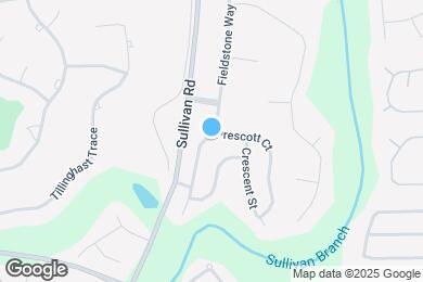 Map image of the property - 201 Prescott Ct