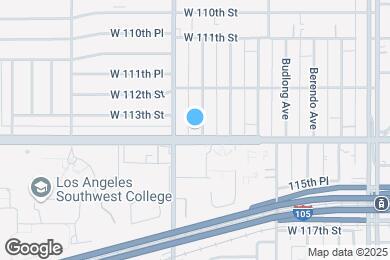 Map image of the property - 11251 S Mariposa Ave