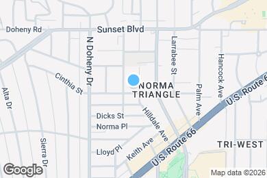 Map image of the property - 8957 Cynthia St
