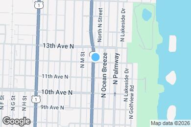 Map image of the property - 1130 N Federal Hwy