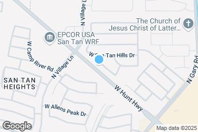 Map image of the property - 2155 W Desert Seasons Dr
