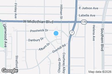 Map image of the property - 40 Alburn Dr