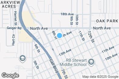 Map image of the property - 5854 8th St