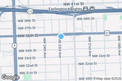 Map image of the property - 2299 NW 35th St