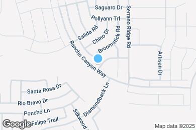 Map image of the property - 560 Bromeliad Dr