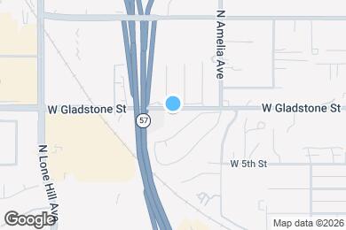 Map image of the property - 804 W Gladstone St