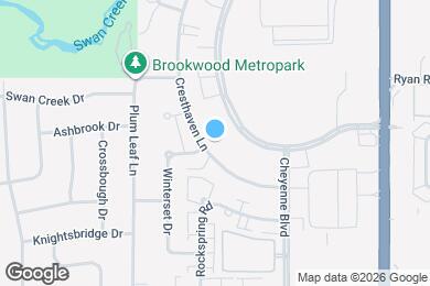 Map image of the property - 5510 Cresthaven Ln
