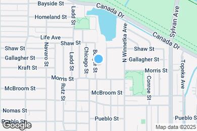 Map image of the property - 3426 Borger St