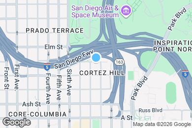 Map image of the property - 889 Date St