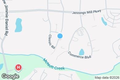 Map image of the property - 421 Park W Blvd