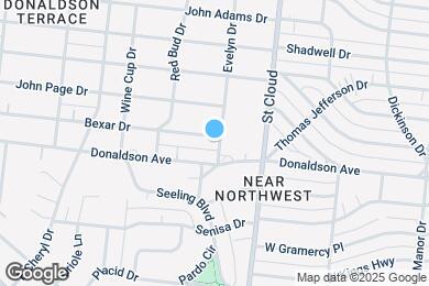 Map image of the property - 202 Bexar Dr