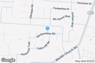 Map image of the property - 8413 Old Boundary Rd