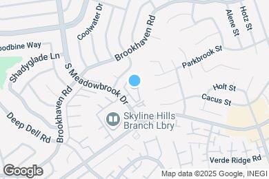 Map image of the property - 425 S Meadowbrook Dr