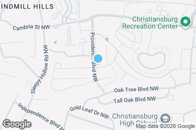 Map image of the property - 1415 Providence Blvd