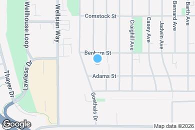 Map image of the property - 1126 Benham Ct