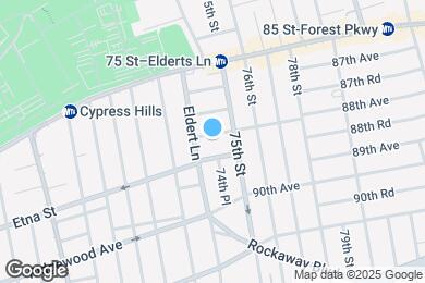 Map image of the property - 7418 88th Ave