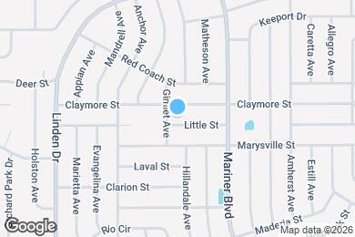 Map image of the property - 10499 Little St