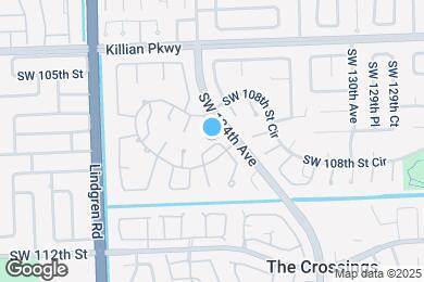 Map image of the property - 13417 SW 108th St Cir