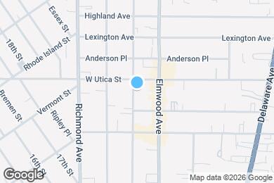 Map image of the property - 217 Ashland Ave