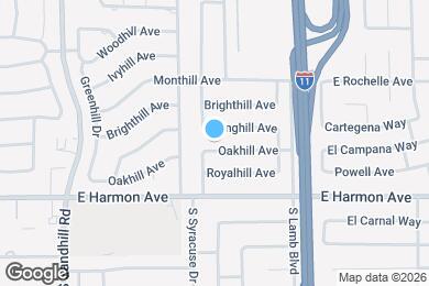Map image of the property - 4060 Oakhill Ave