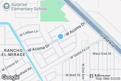 Map image of the property - 12470 W Hearn Rd