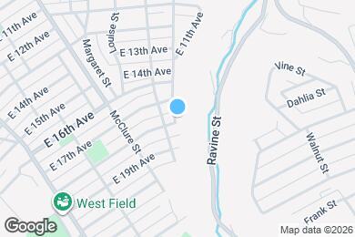 Map image of the property - 1717 Martha St