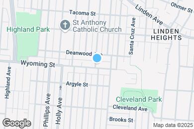 Map image of the property - 2301 Wyoming St