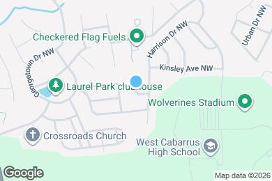 Map image of the property - 284 Southcircle Dr NW