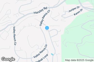 Map image of the property - 1353 Coyote Rd