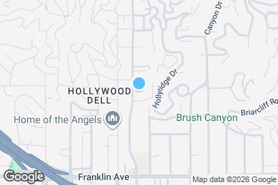 Map image of the property - 2130 N Beachwood Dr