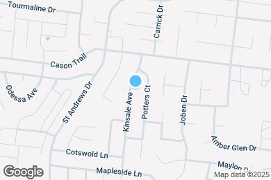 Map image of the property - 1725 Kinsale Ave