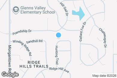Map image of the property - 1720 Ridge Hill Ln