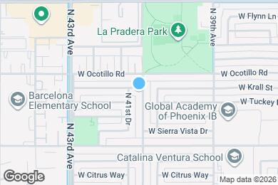 Map image of the property - 4101 W Krall St