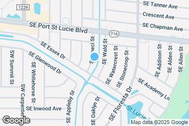 Map image of the property - 2449 SE Aneci St