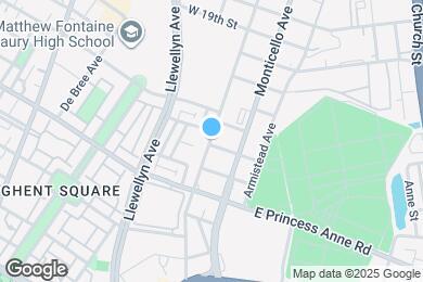 Map image of the property - 1400 Granby St