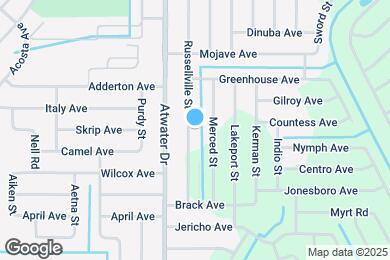 Map image of the property - 1654 Russellville St