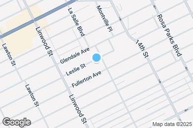 Map image of the property - 2435 Leslie St