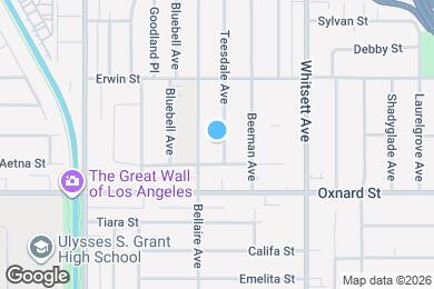 Map image of the property - 6051 Teesdale Ave
